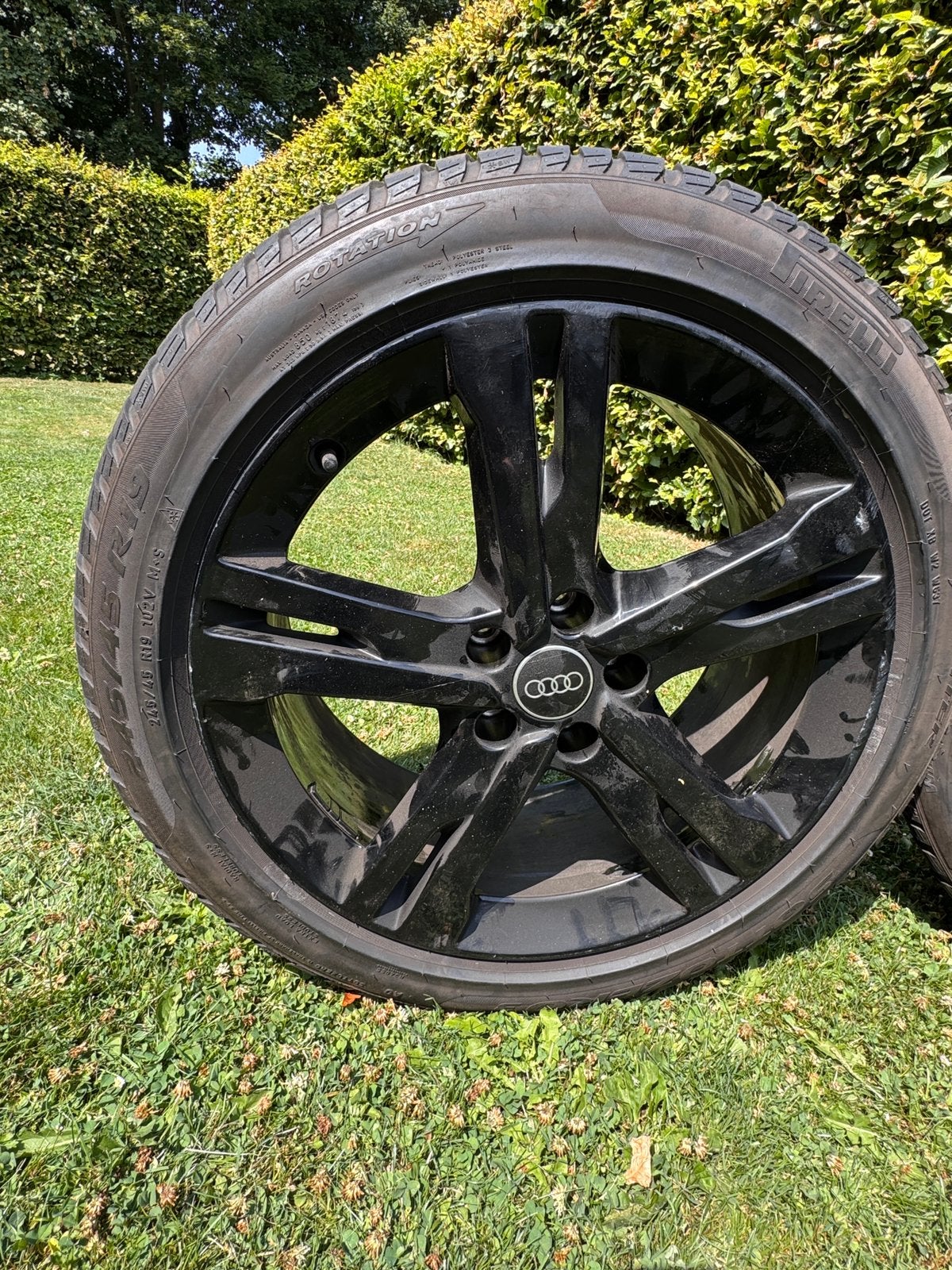 Jante audi 5x112 245/45/19, Ophalen