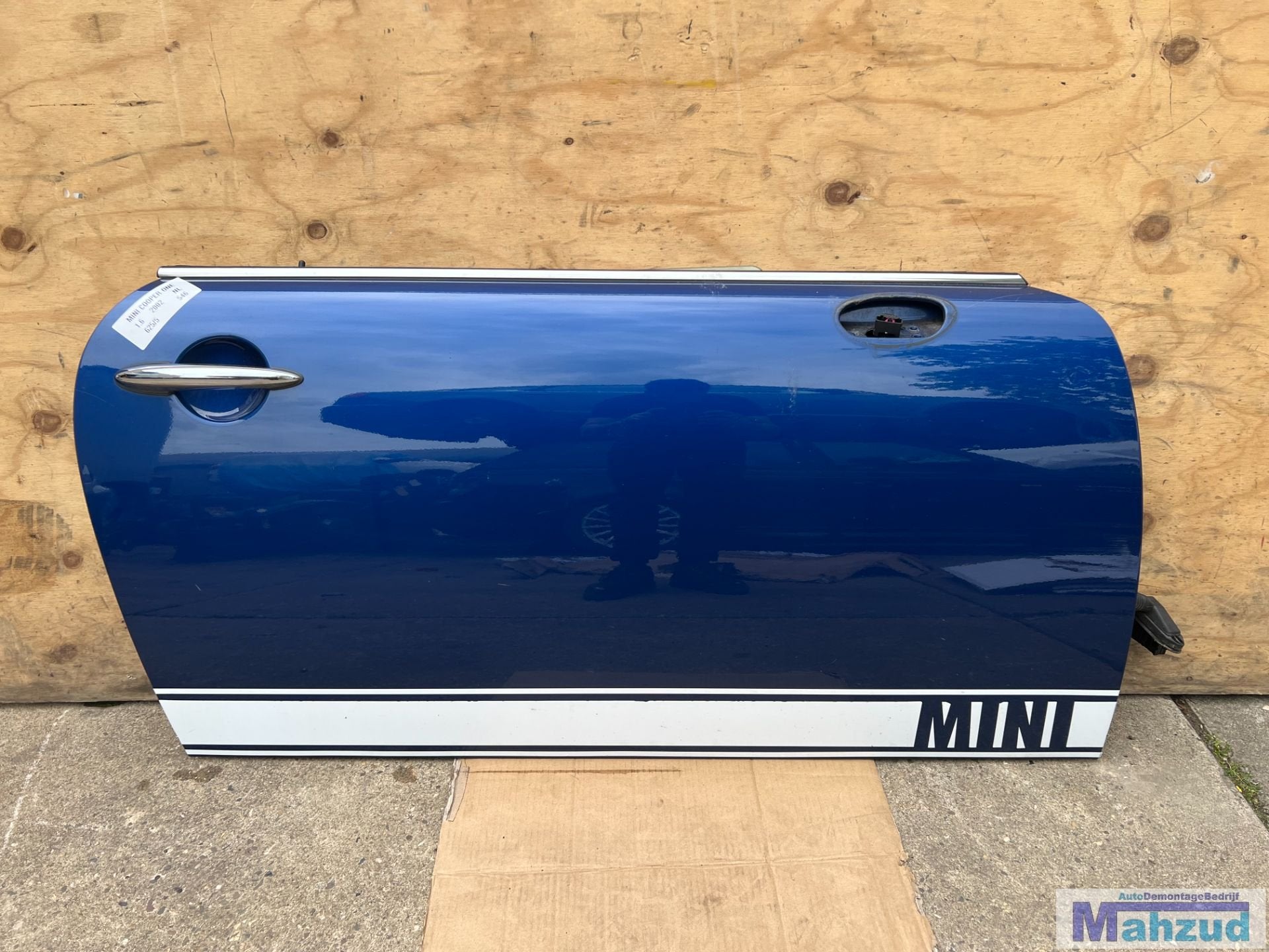 MINI COOPER ONE R50 R53 BLAUW 625/5 rechts deur 2001-2006, Gebruikt, Deur, Customer.service@mini.co.uk, Mini