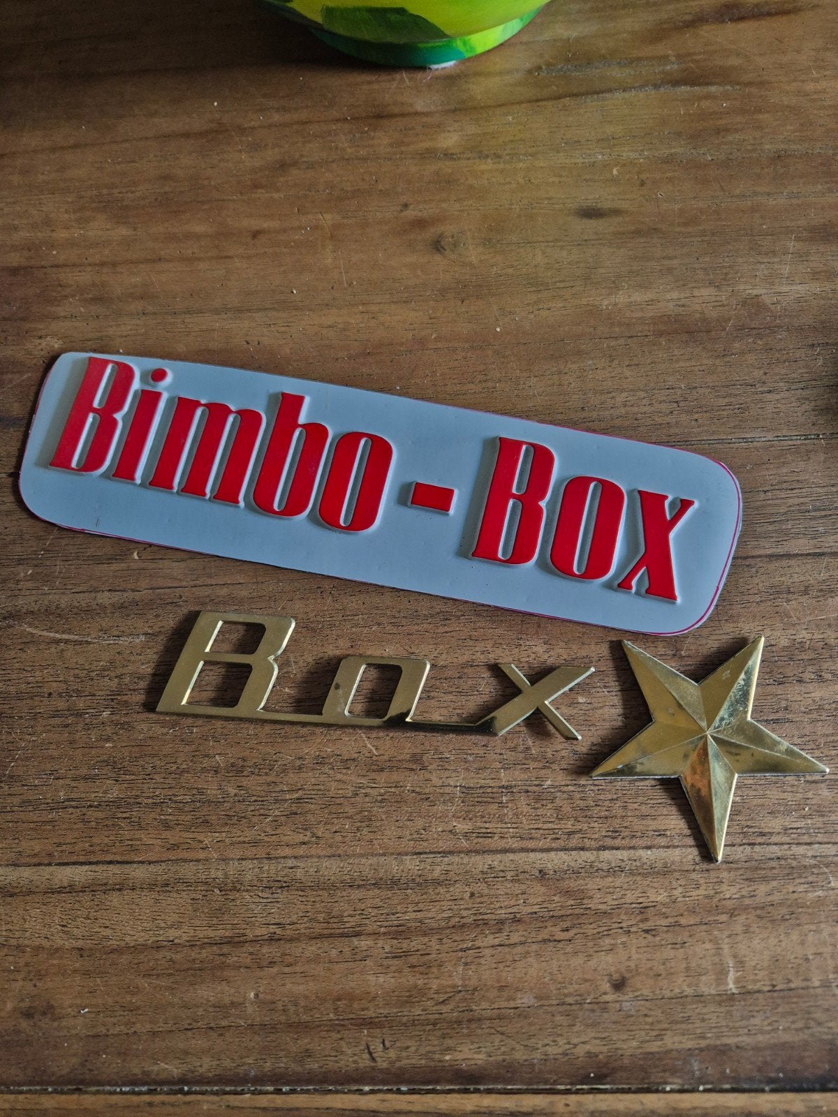 Jaren 70 origineel bimbobox logo, Collections, Machines | Autre, Enlèvement