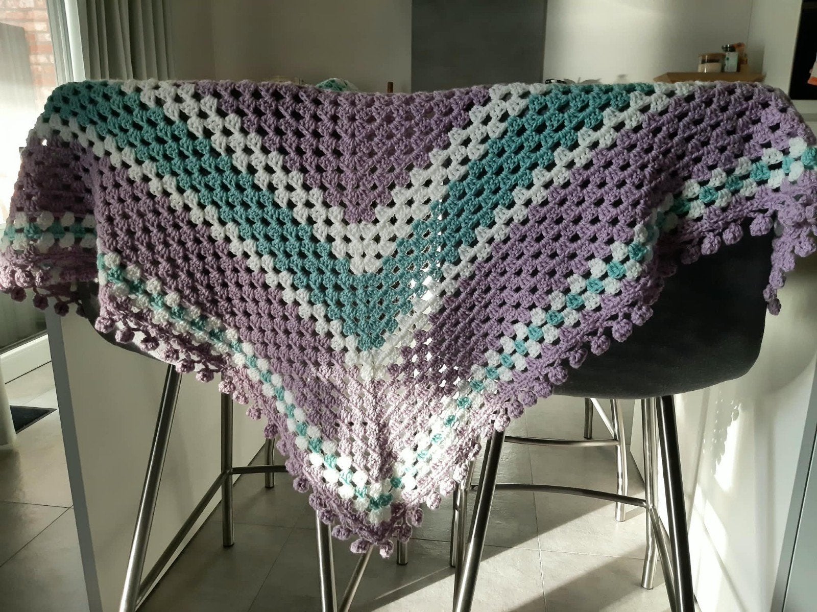 Handgemaakt Poncho, Ophalen of Verzenden