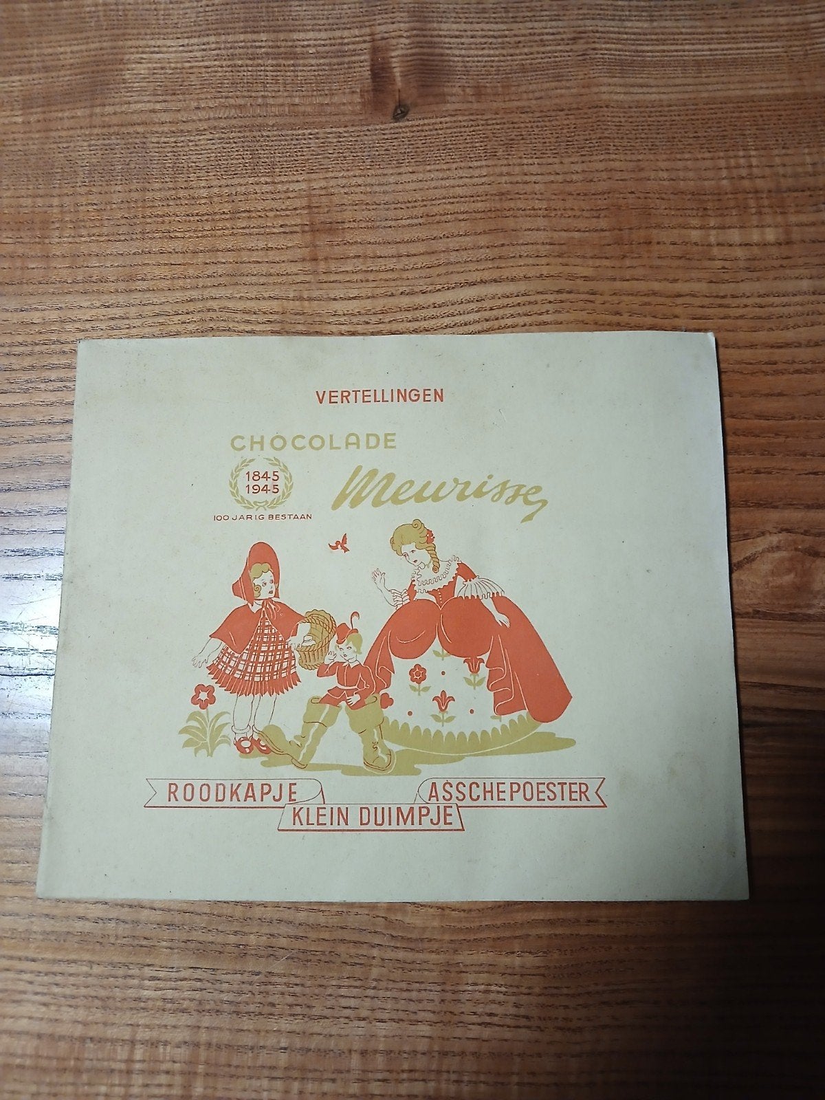 Vintage Meurisse Plaatjesalbum 1945 - Vertellingen - Complee, Ophalen of Verzenden, Gelezen, Plaatjesalbum