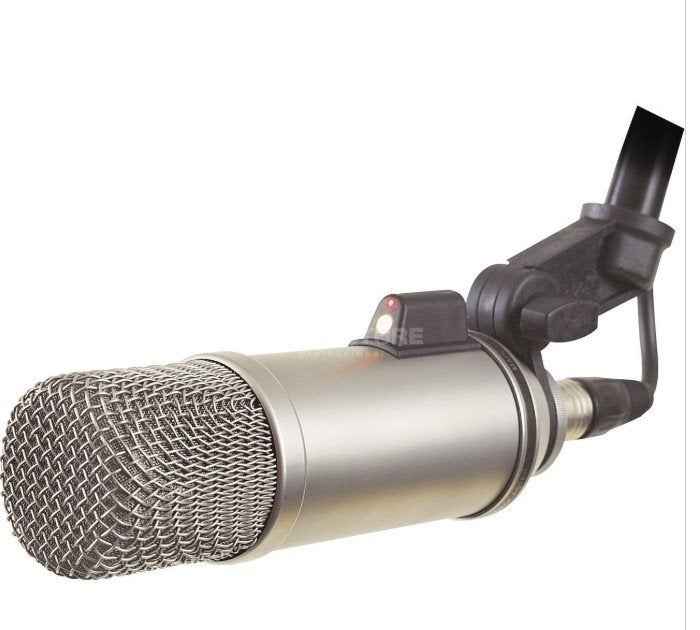 Professionele microfoon Rode Broadcaster + windcap, Enlèvement, Neuf, Micro studio