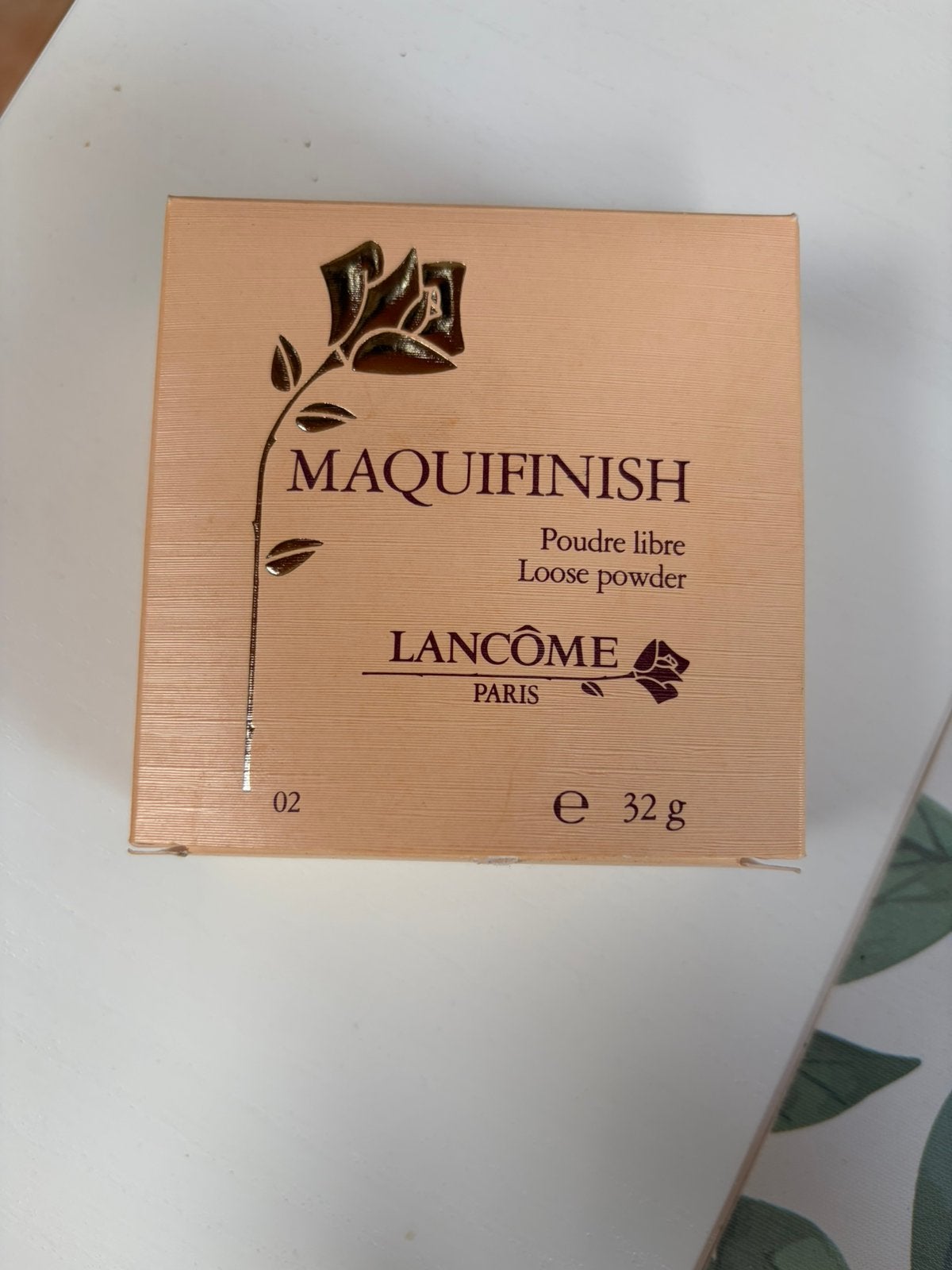 Poudre libre vintage maquifinish LANCÔME, Enlèvement ou Envoi, Comme neuf