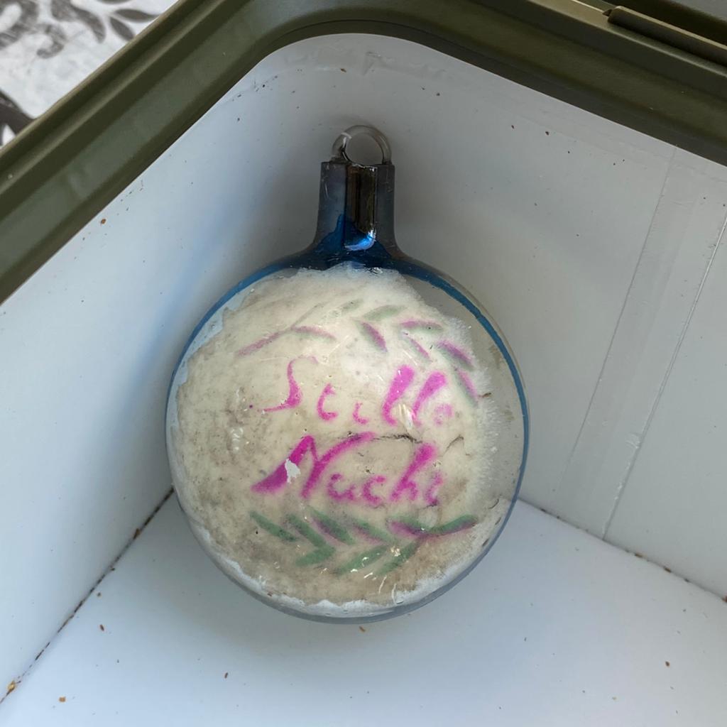 Ajeko peinte à la main Stille Nacht - rare, Enlèvement ou Envoi, Comme neuf