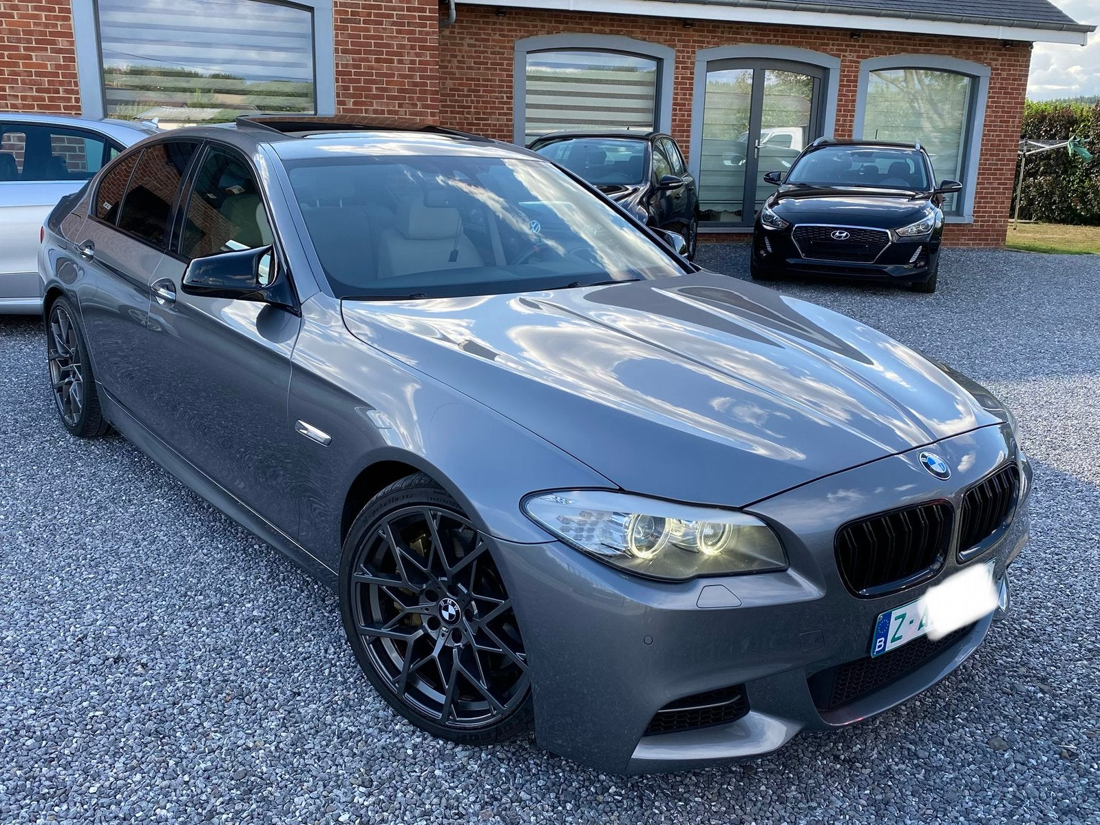 BMW M550d xdrive Euro6, Auto's, BMW, Automaat, Dealer onderhouden, Leder, Bedrijf