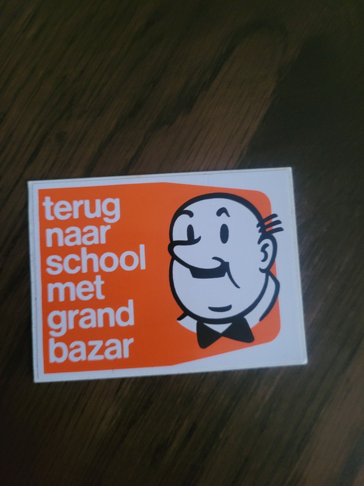 Oude sticker Suske en Wiske, Ophalen of Verzenden