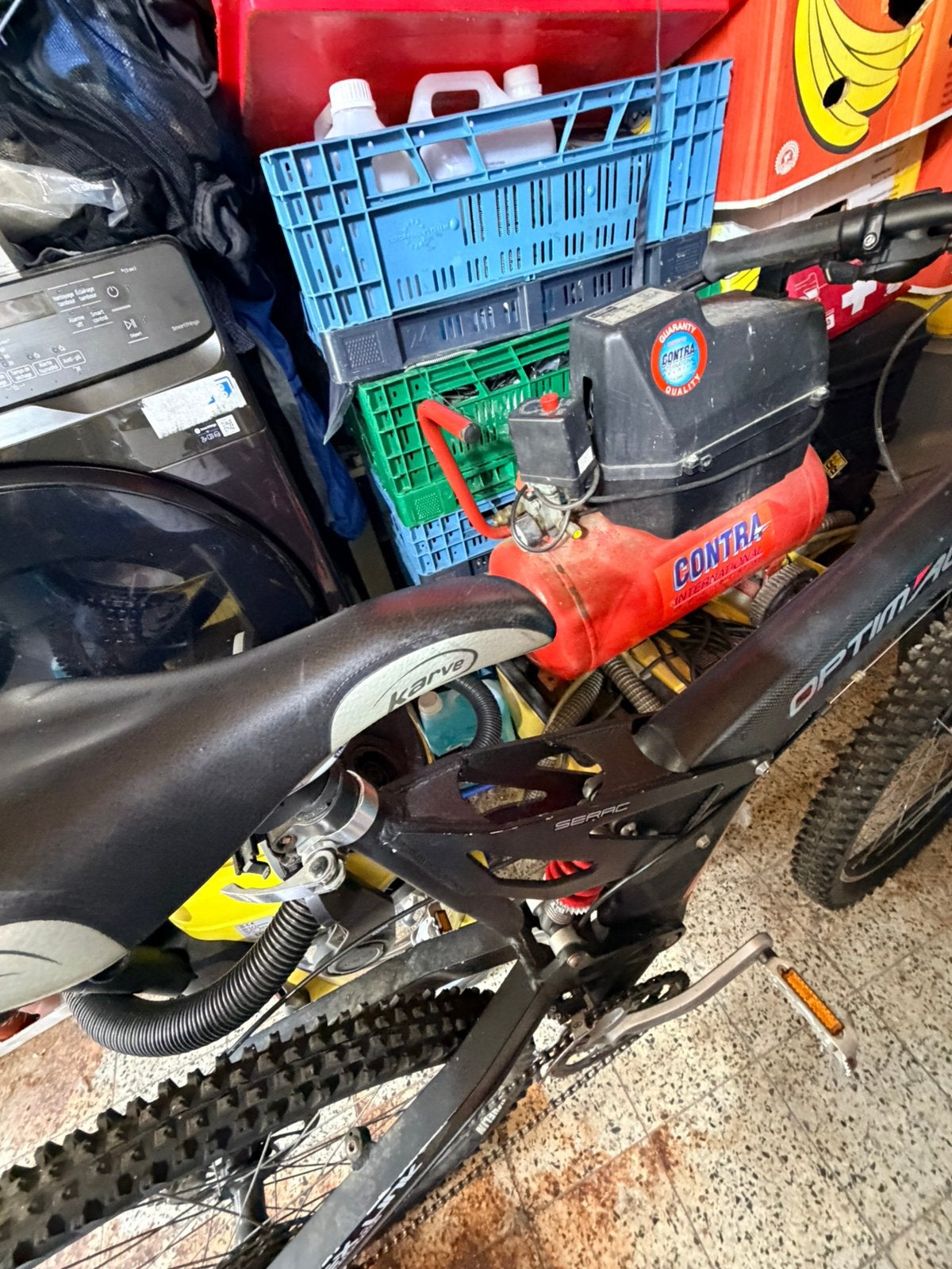 Vélo VTT optimal en fibre de carbone, Autres marques, Comme neuf, Enlèvement, VTT tout suspendu