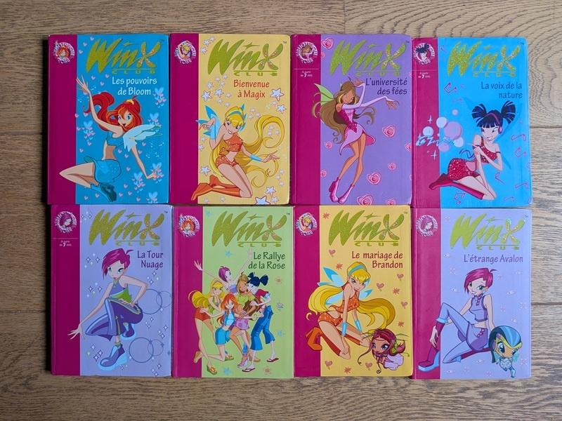 livres Winx Club T. 1-9, Enlèvement, Utilisé