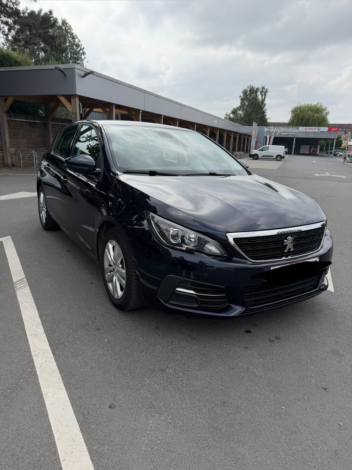 PEUGEOT 308 ACTIVE 1.5 BlueHDi 102 CH – 2019 (EUR 6.2), Auto's, Voorwielaandrijving, Stof, Blauw, 5 deurs