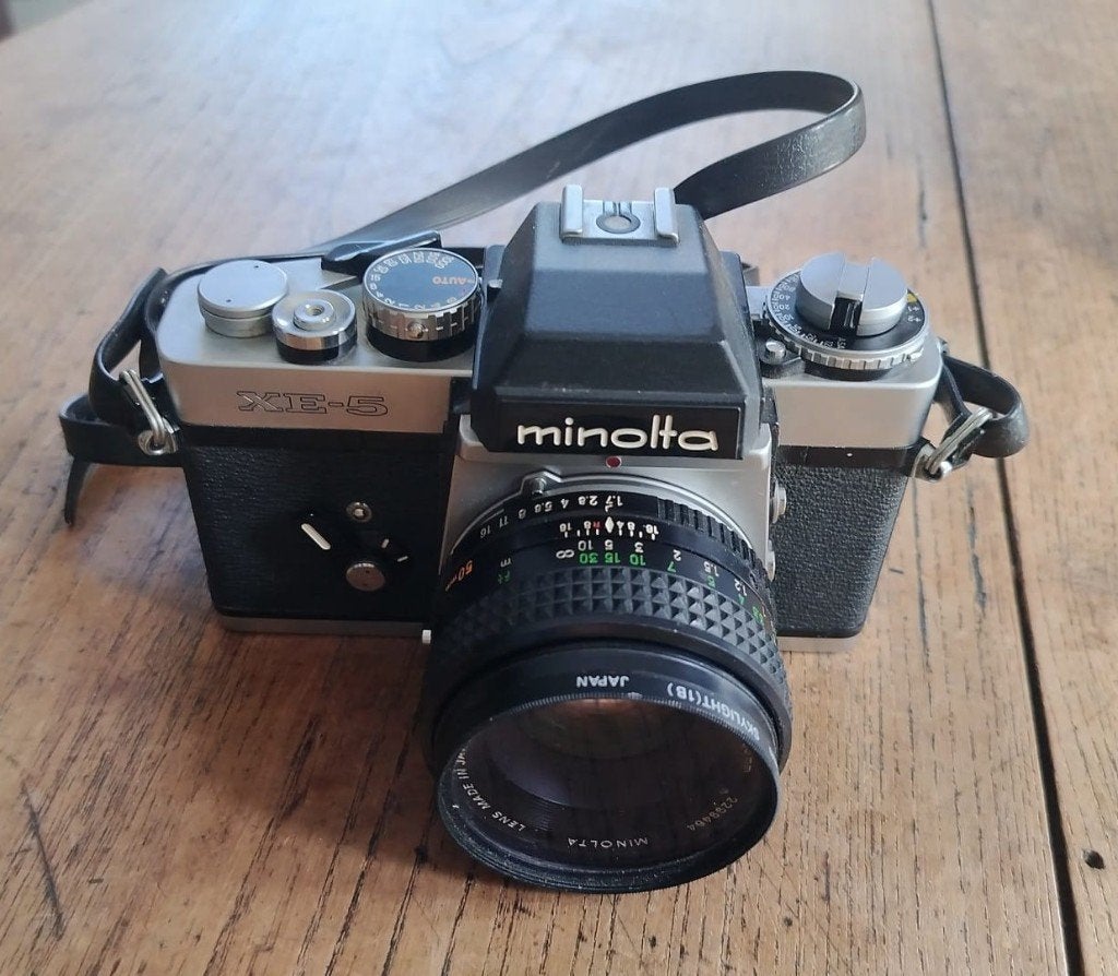 Minolta camera XE-5  analoog, Ophalen, Gebruikt, Minolta