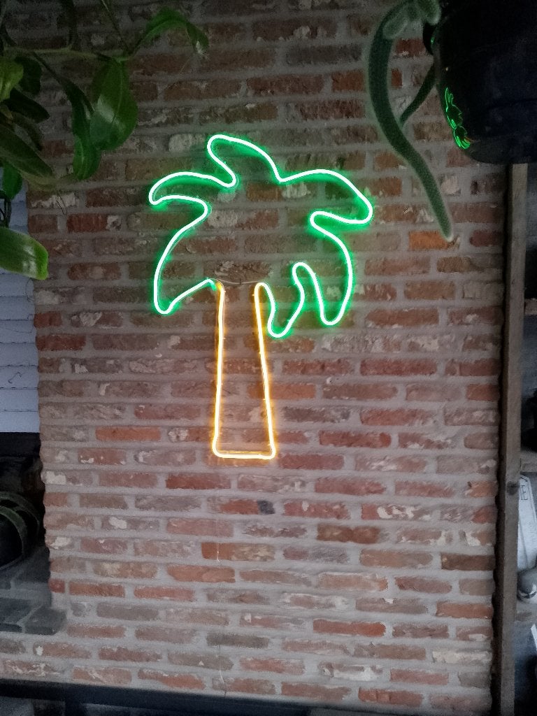 led palmboom, Tuin en Terras, Tuinwanddecoratie, Ophalen, Nieuw