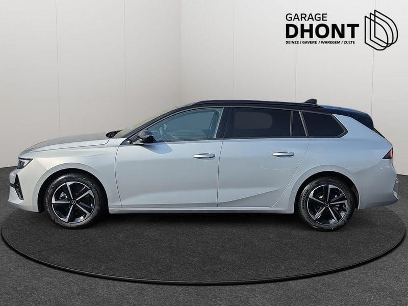 Opel Astra Sports Tourer GS - 1.2 Benzine - Automaat - 130PK, Autos, Opel, Apple Carplay, Argent ou Gris, Achat, Euro 6