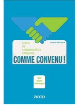 Comme convenu!, Boeken, Ophalen, Nieuw, Hoger Onderwijs, Acco