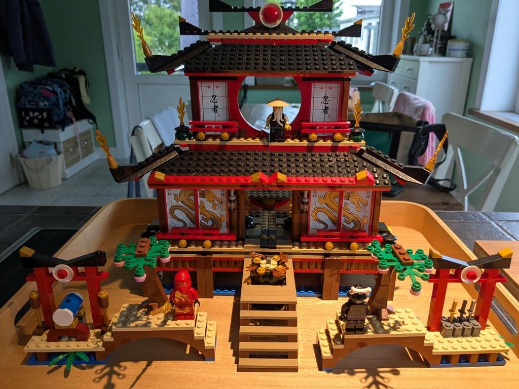 Lego 2507 Ninjago Fire Temple ( niet compleet), Enlèvement ou Envoi