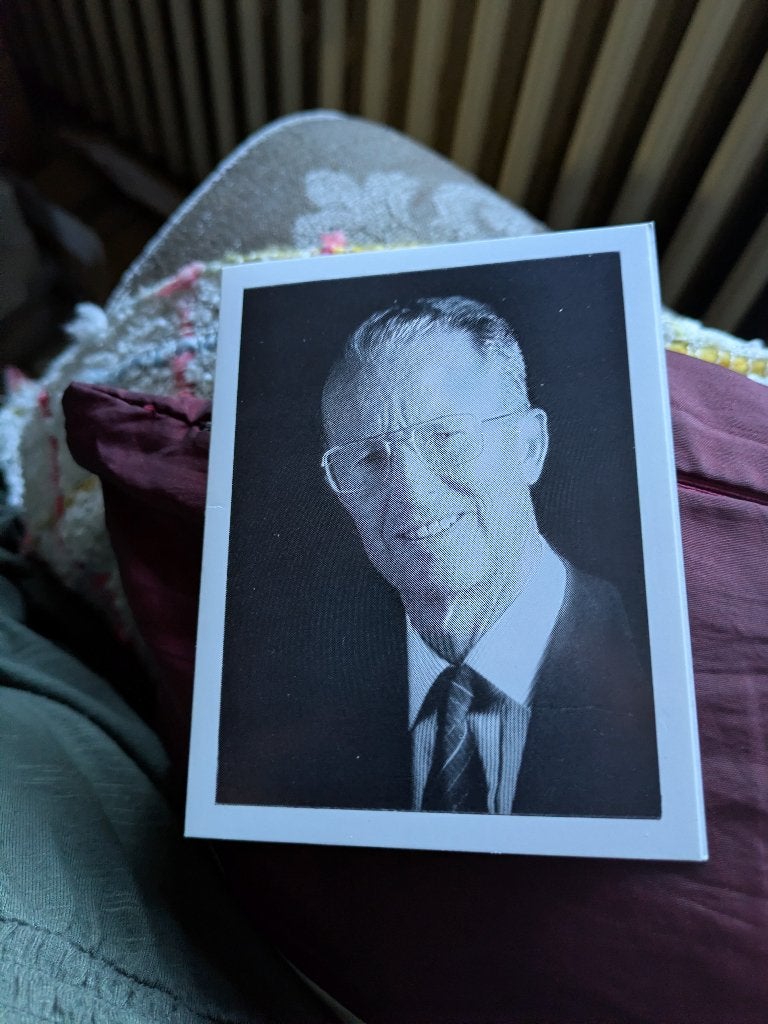 K.Boudewijn bidprentje, Verzamelen, Koningshuis en Royalty, Ophalen of Verzenden, Zo goed als nieuw