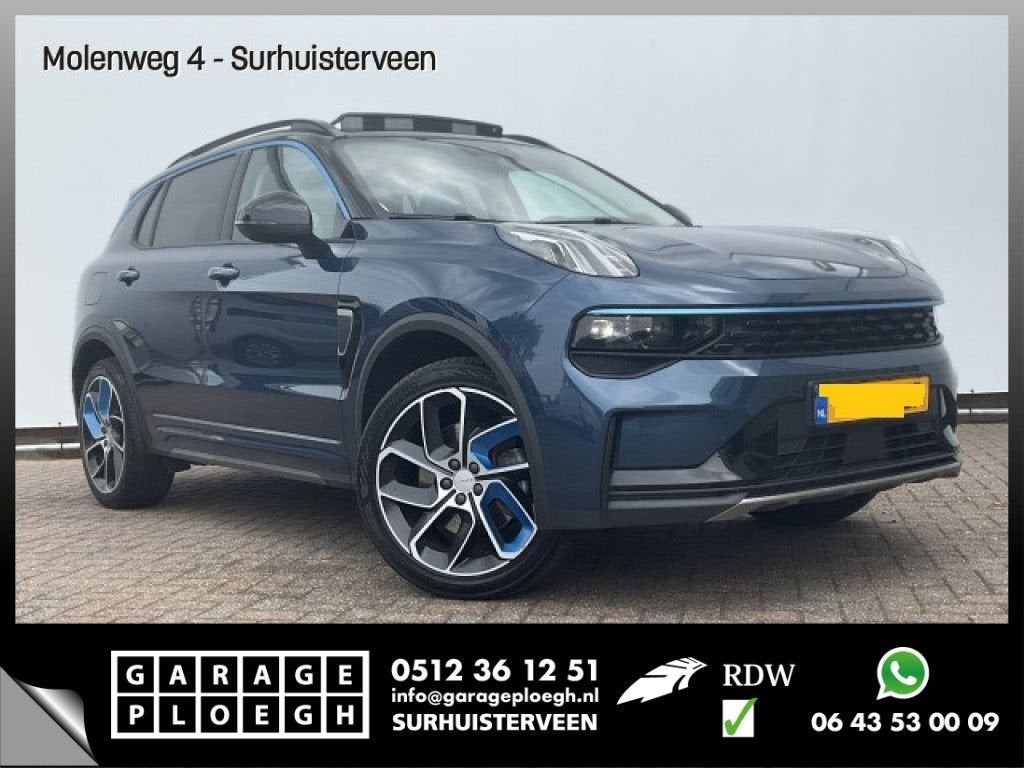 Lynk&Co 01 1.5 PHEV 262PK Adapt.Cruise 360 Cam Carplay Zwar, Autos, Lynk & Co, Achat, Entreprise, 24 g/km, Hybride Électrique/Essence