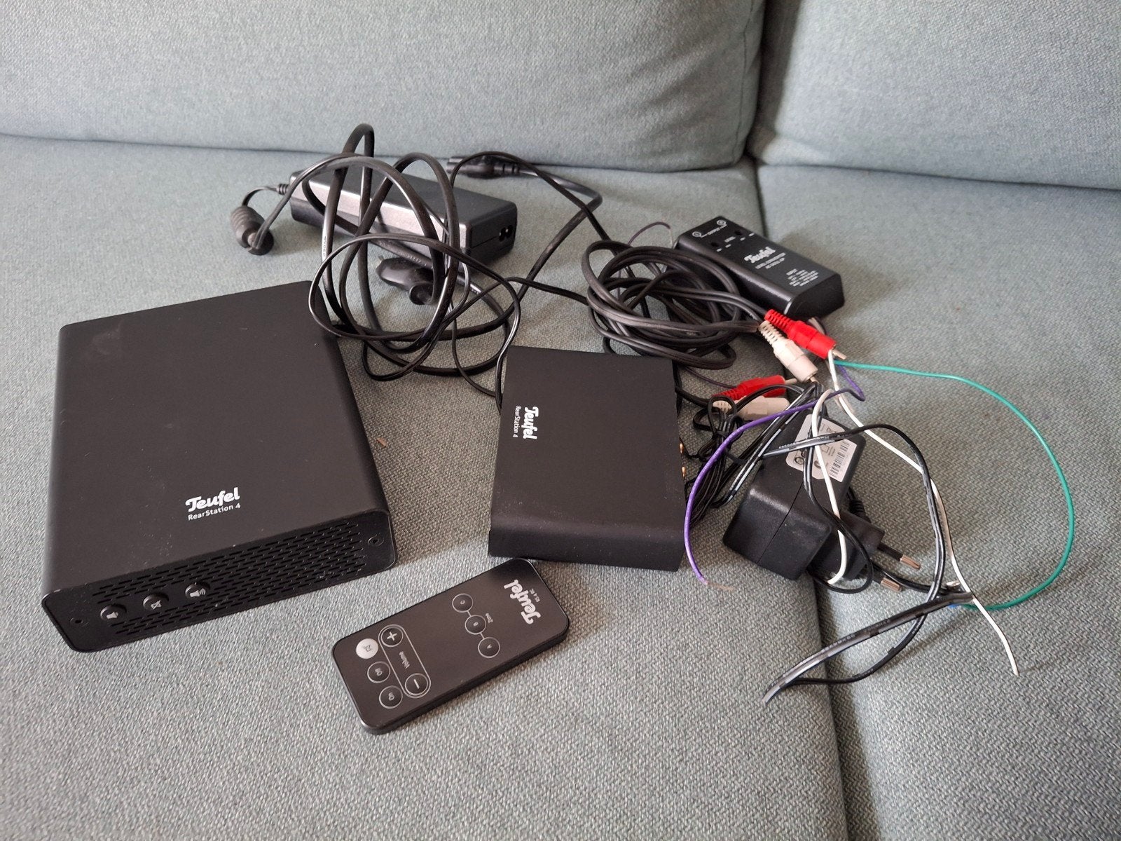 Teufel Rear Station Mk2 RS 4, Ophalen of Verzenden, Zo goed als nieuw, Overige merken
