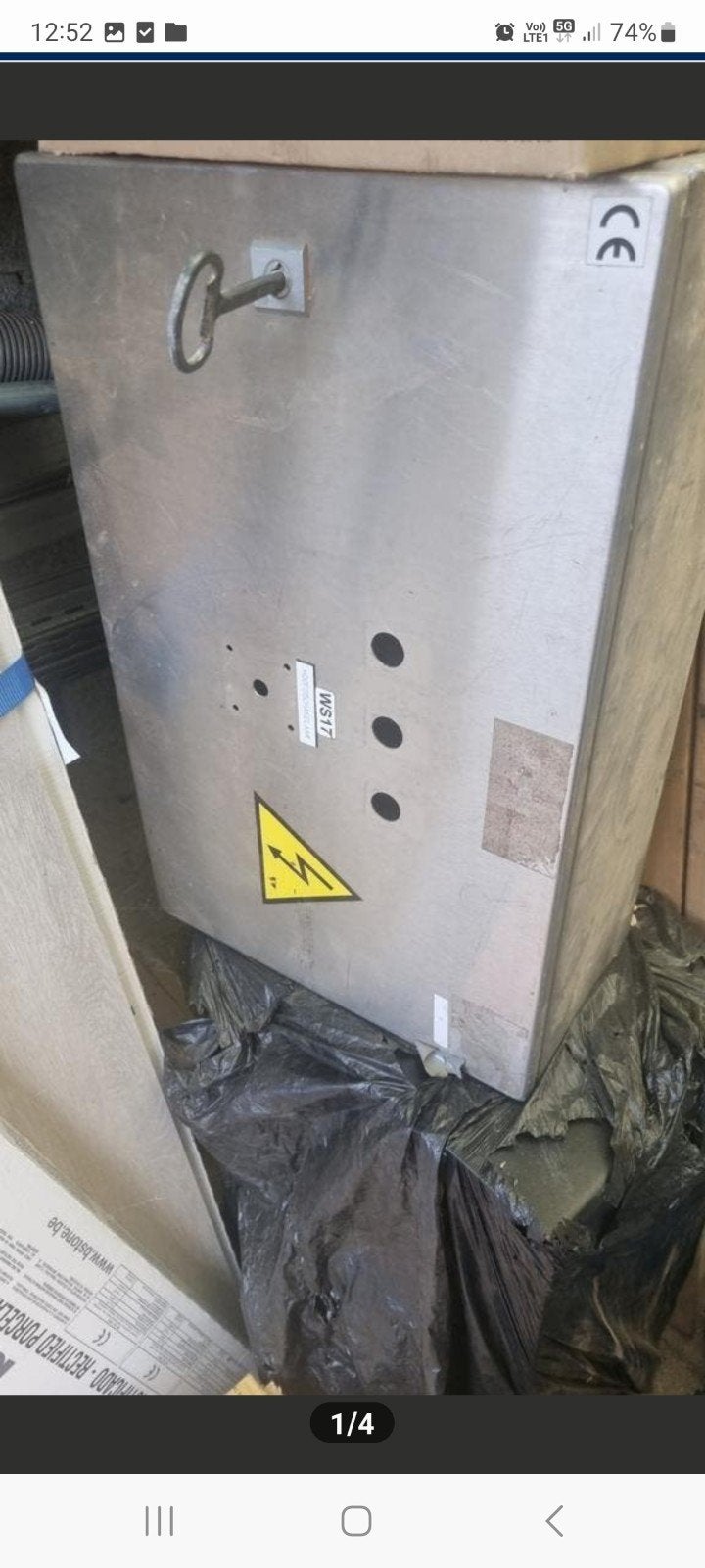 Werfkast  , elektriciteitskabels voor op de bouw, Doe-het-zelf en Bouw, Elektriciteit en Kabels, Ophalen