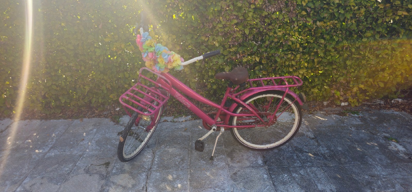 meisjes kinder fiets, Enlèvement ou Envoi, Femmes, Utilisé, 47 à 51 cm