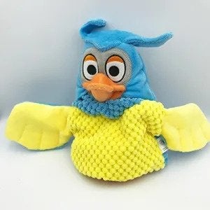 Handpop Fabeltjeskrant meneer de uil, Ophalen of Verzenden, Zo goed als nieuw, Wasbaar