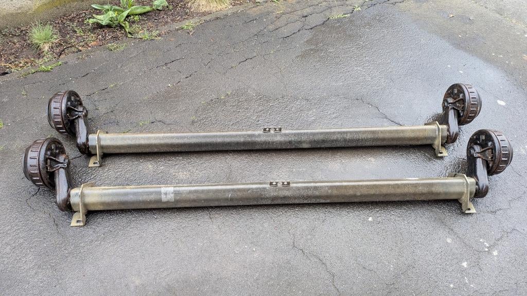 2 geremde Alko assen 1000kg, Auto diversen, Ophalen