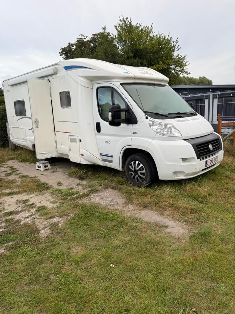 Fiat Giottiline ilusion780, gekeurd, Caravanes & Camping, Camping-cars, Siège standard, Fiat, Diesel, Particulier