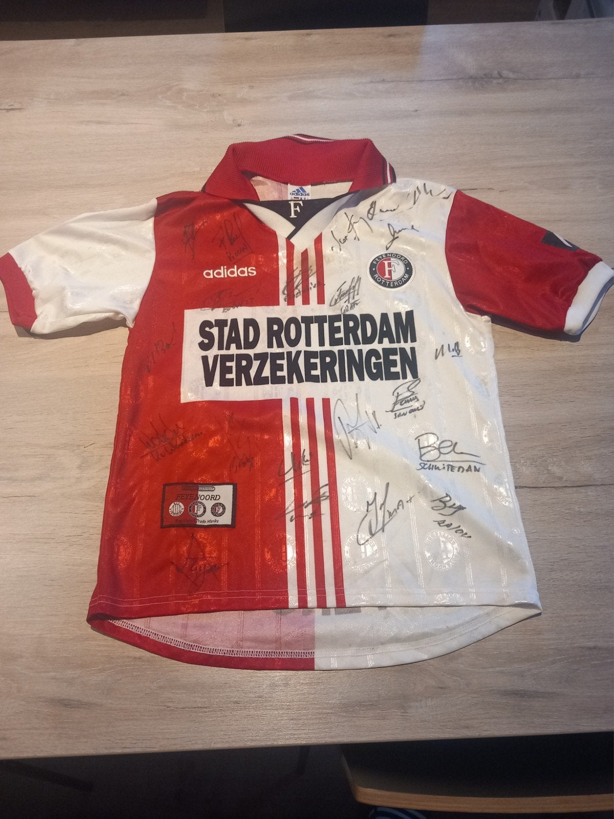 feyenoord footballshirt, Maat XS of kleiner, Ophalen of Verzenden, Zo goed als nieuw, Shirt