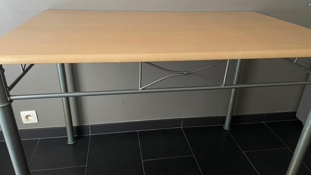 Table de cuisine, Maison & Meubles, Tables | Tables à manger, 100 à 150 cm, Quatre personnes, Enlèvement, Utilisé