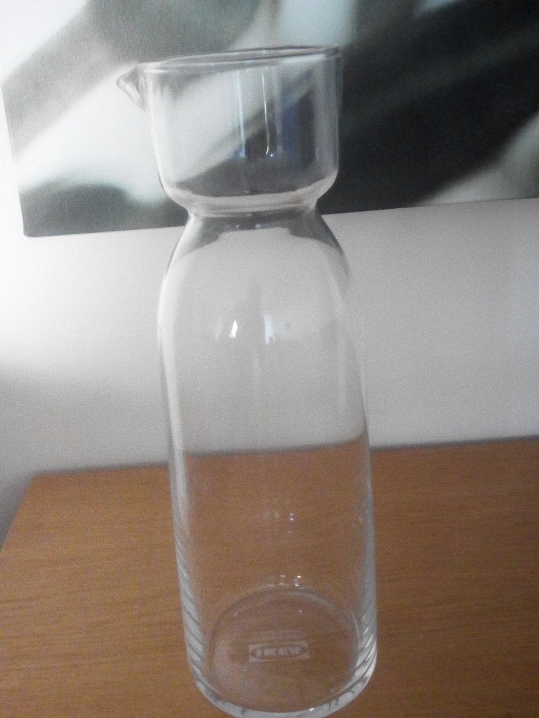 Carafe de verre, Enlèvement, Comme neuf, Verre