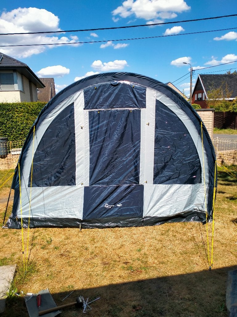 Bus - Tent, Caravans en Kamperen, Ophalen, Zo goed als nieuw, Tot en met 4