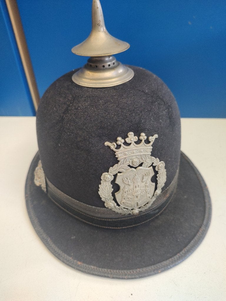 Helm Politie Stad Antwerpen , prototype, Verzamelen, Militaria | Algemeen, Verzenden