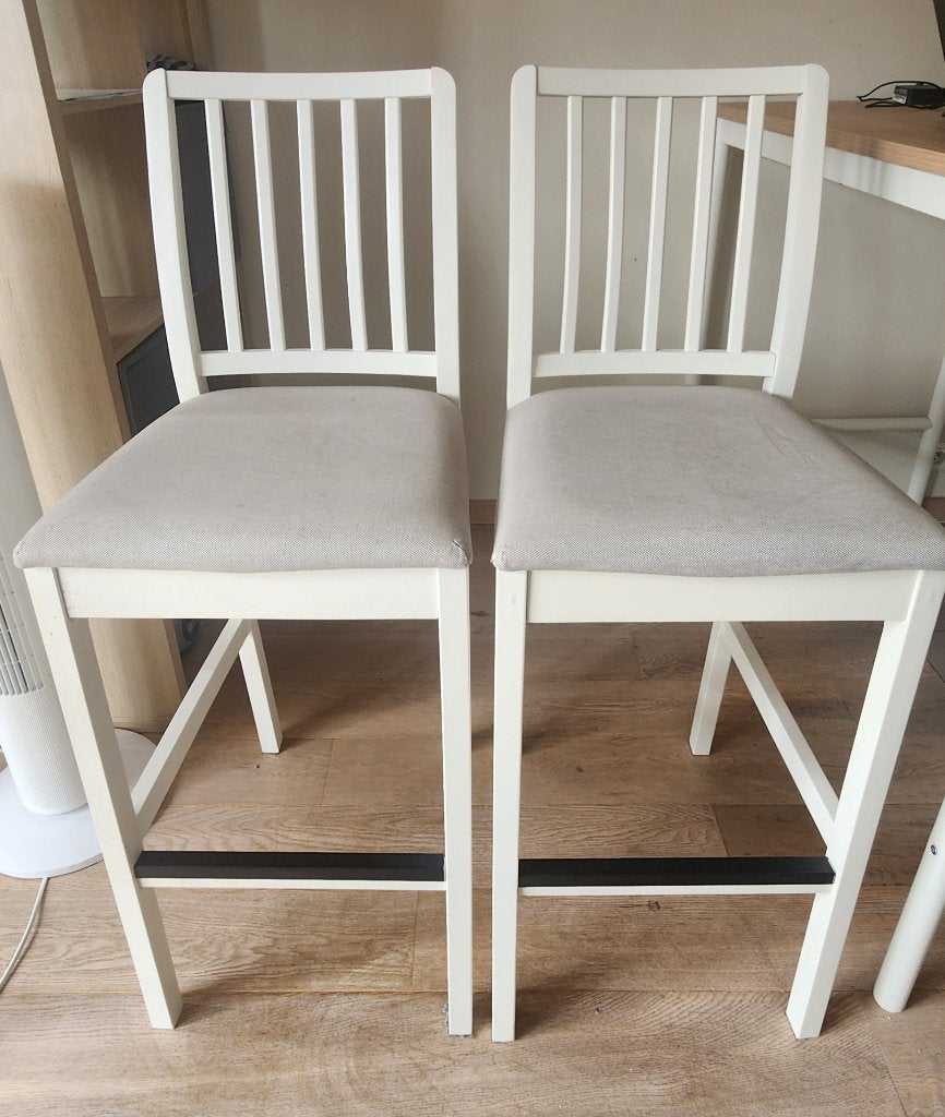 2 chaises Ekedalen (Ikea), Maison & Meubles, Chaises, Bois, Trois, Enlèvement, Utilisé