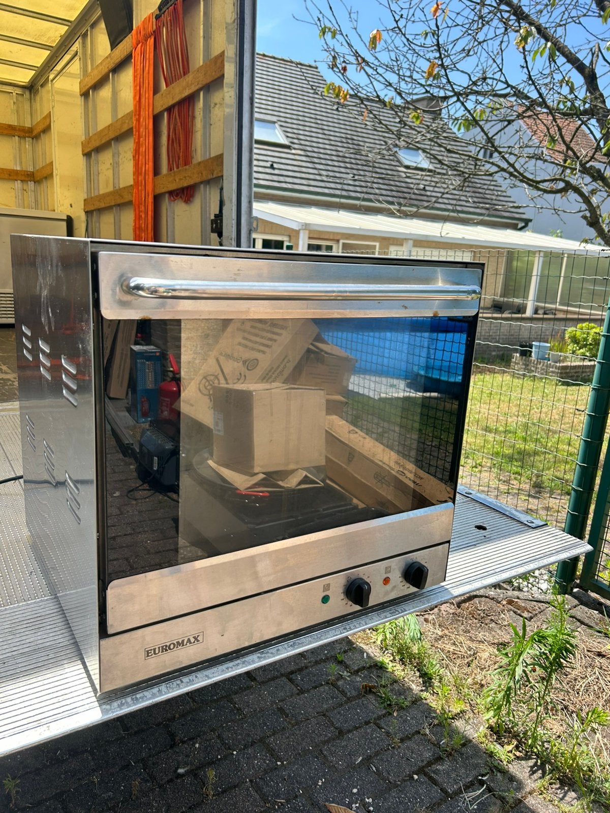 Euromax  heteluchtoven / convectieoven, Ophalen, Gebruikt, Ovens, Microgolfovens en Steamers