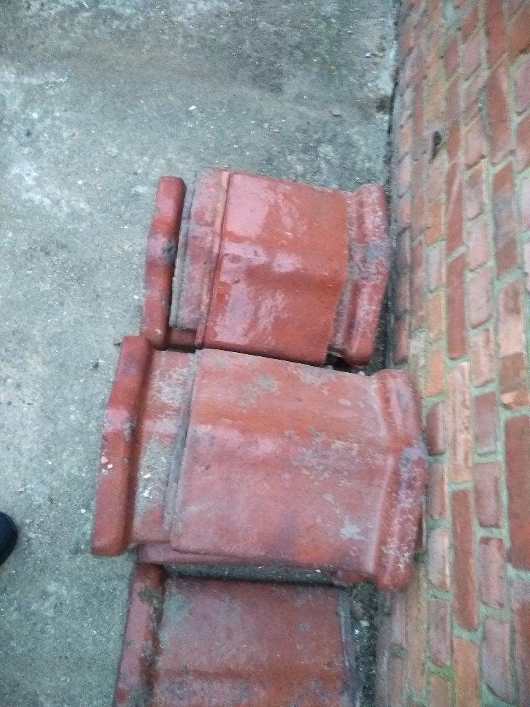 oude muurpannen, Enlèvement
