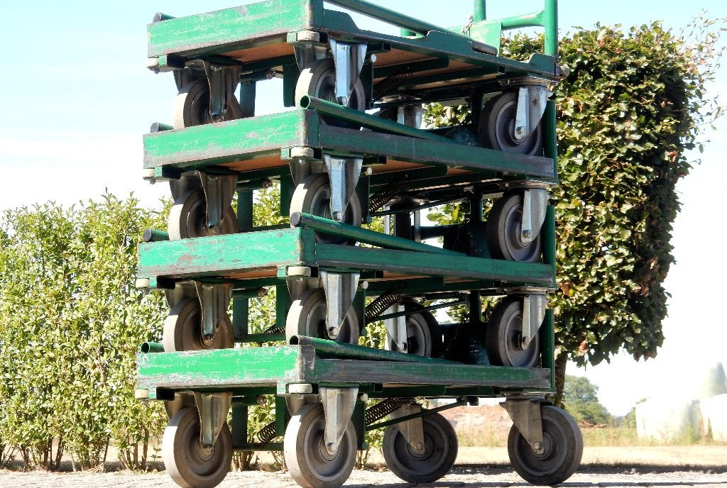 30 industriële transportwagens plateauwagens zwaarlastwagens, Doe-het-zelf en Bouw, Transportwagens, Ophalen, Gebruikt