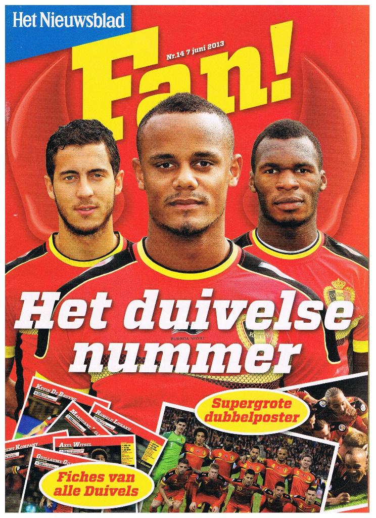 voetbal EK WK rode duivels gidsen e.a., Verzamelen, Ophalen