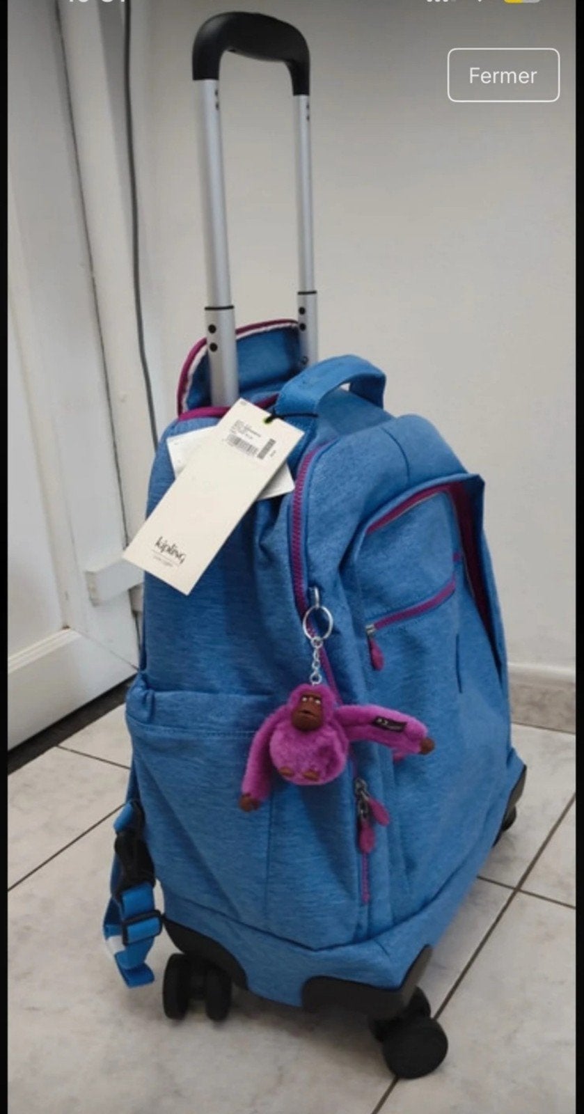 Nieuwe boekentas van Kipling, Diversen, Ophalen
