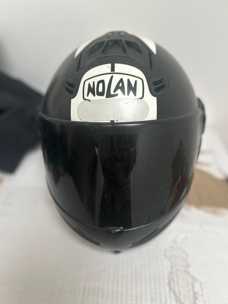 Casque moto Nolan taille Xs, Vélos & Vélomoteurs, Enlèvement, Utilisé