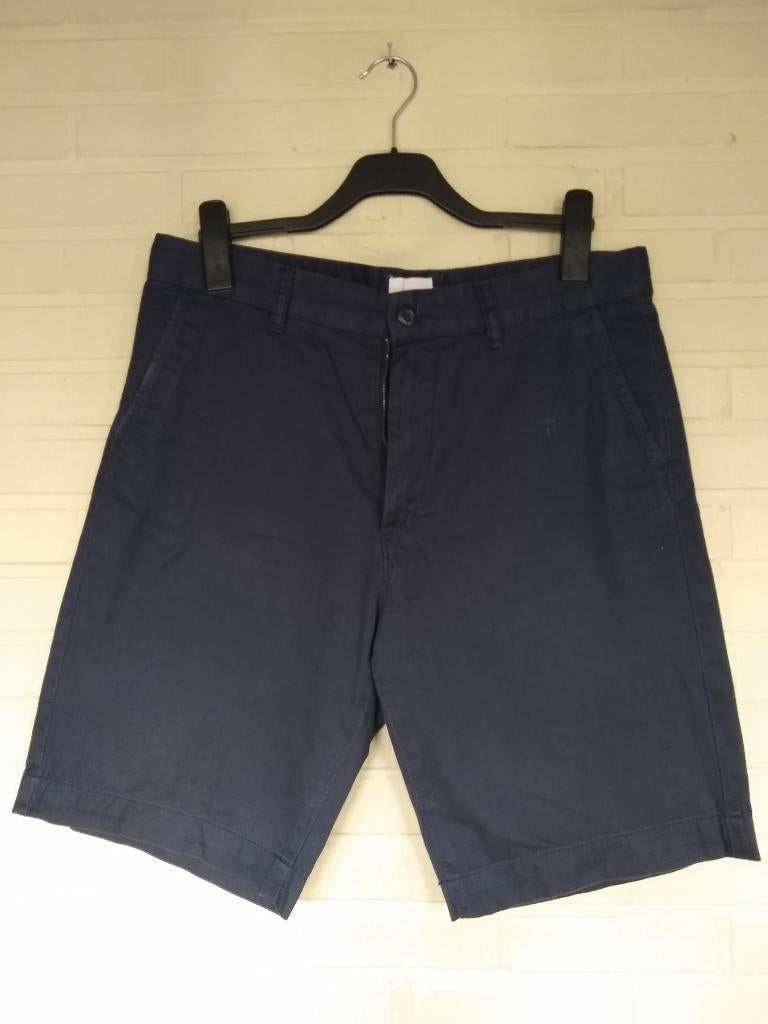 Short bleu foncé H&M pour homme, taille EUR 32 - NOUVEAU, Enlèvement, Neuf, Bleu, H&M