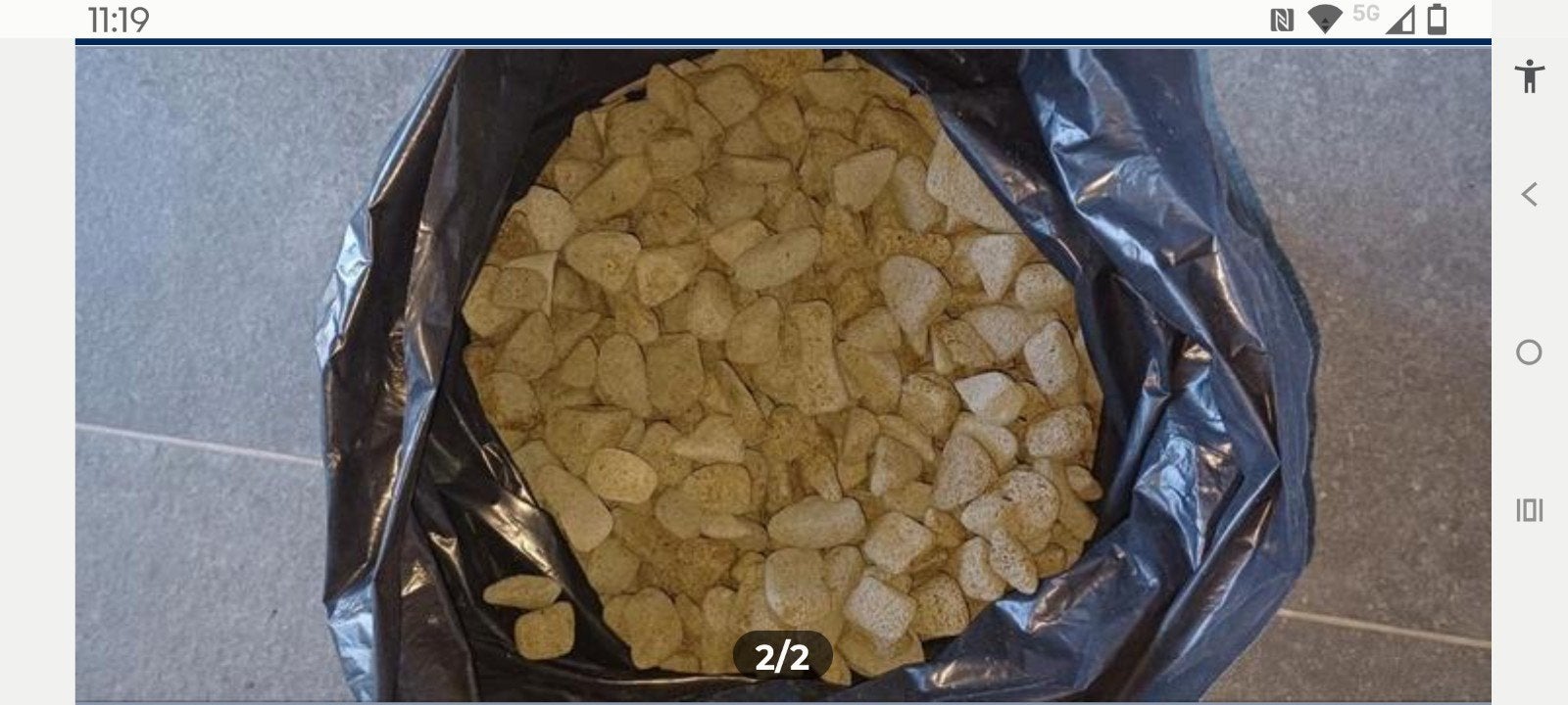 Crystal bio filtermedia, Ophalen