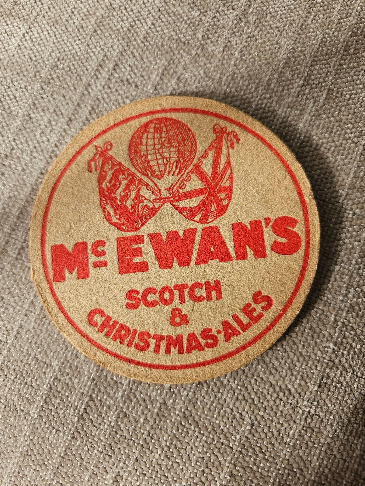 oud viltje mc Ewans scotch, Ophalen of Verzenden