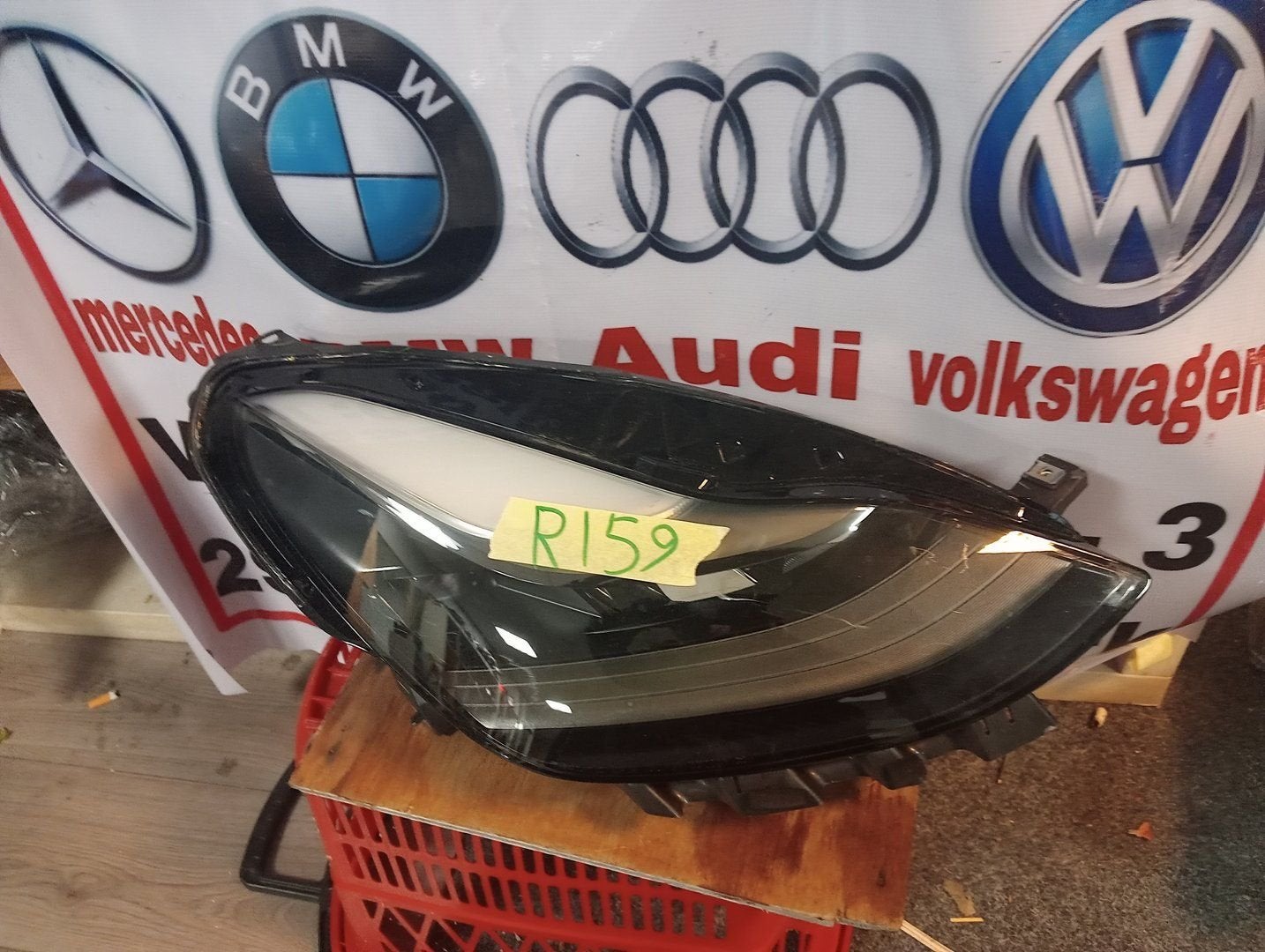 Koplamp Tesla Model 3Y Projector Matrix 151495300E Rechts, -, Utilisé, Autres marques automobiles, -