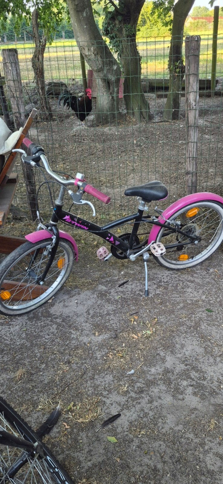 kinderfiets, Ophalen