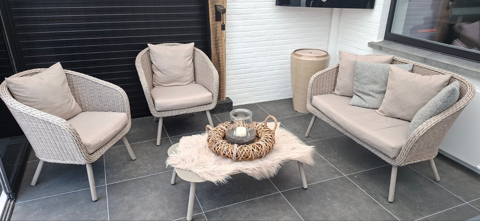 Tuinset incl. Kussens en tafel., Ophalen, Tuinset