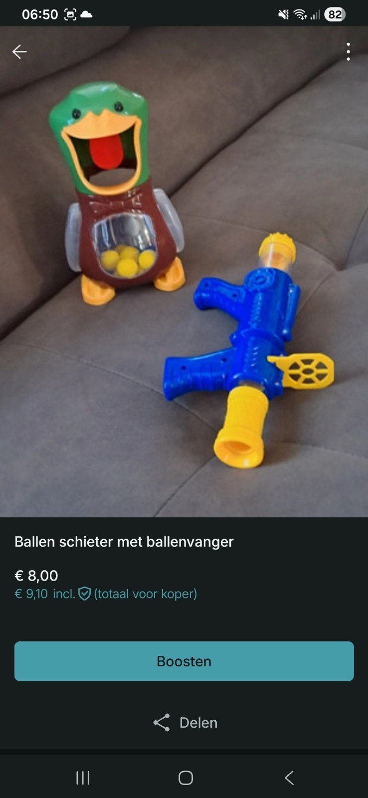 balletjes schietter, Ophalen of Verzenden