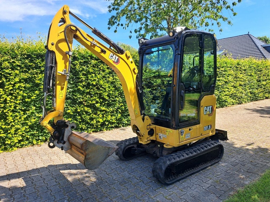 Cat 301.8 - Minigraver, Ophalen