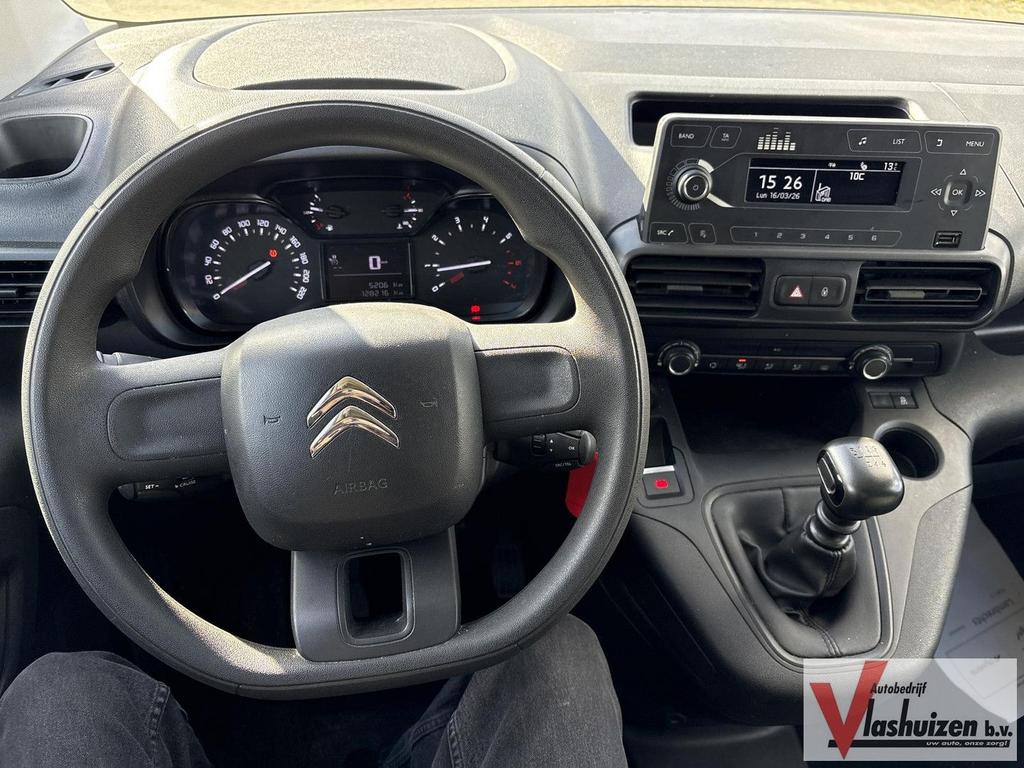 Citroën Berlingo 1.2 PureTech 110 S&S L1 | € 6.950,- NETTO!, Auto's, Parkeersensor, Citroën, Bedrijf, Handgeschakeld
