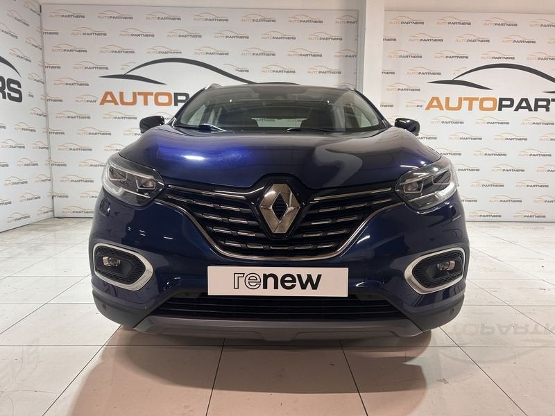 Renault Kadjar TCe GPF BLACK EDITION EDC, Auto's, Renault, Kadjar, Gebruikt, 4 cilinders, Blauw