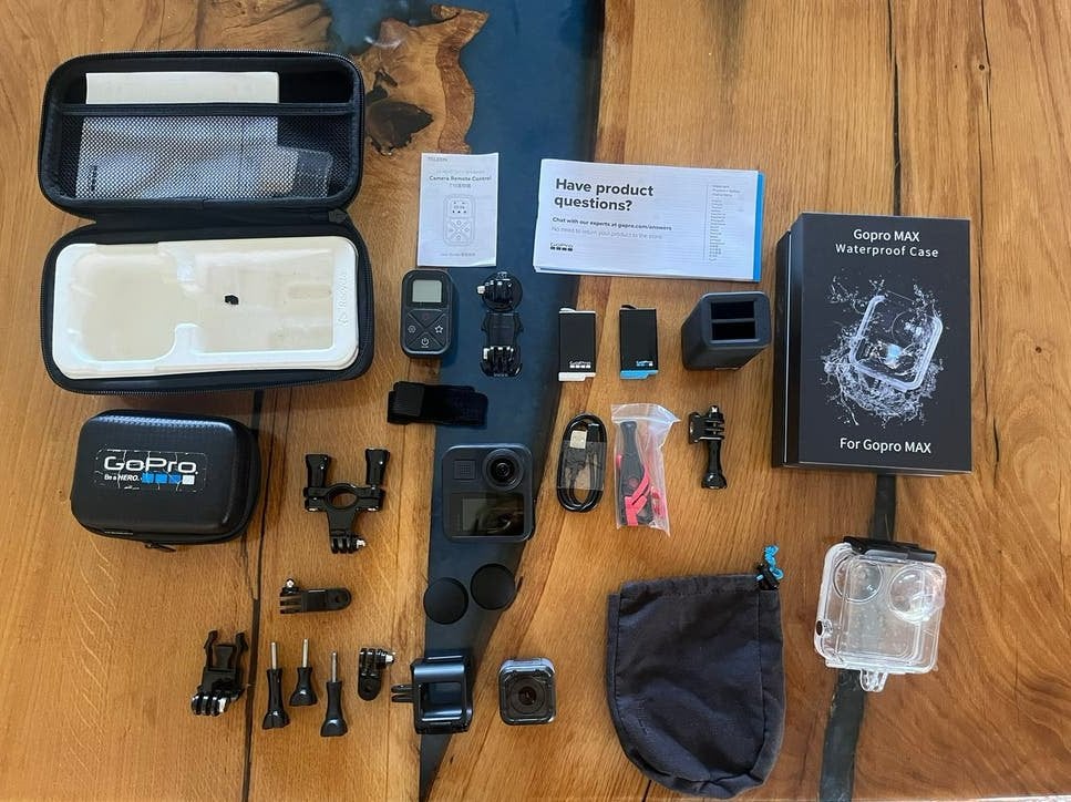 Gopro Max + accesoires, Envoi, Comme neuf, GoPro