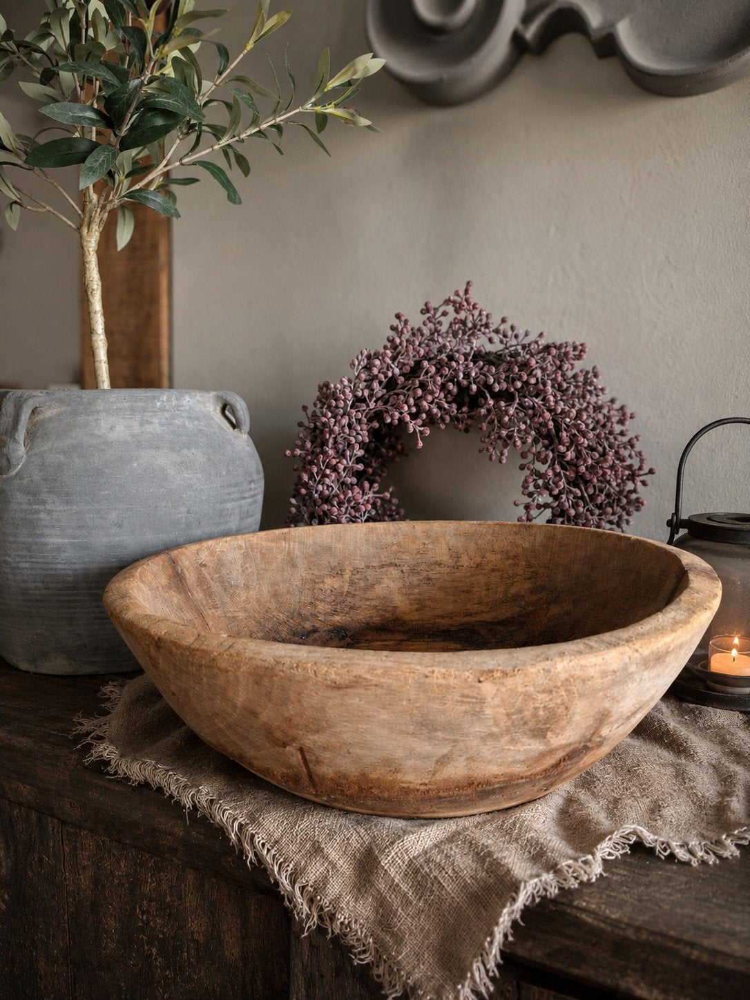 prachtige houten bak, Ophalen of Verzenden, Gebruikt, Hout